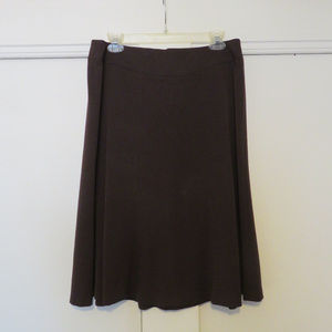 Brown A-line skirt Size 10